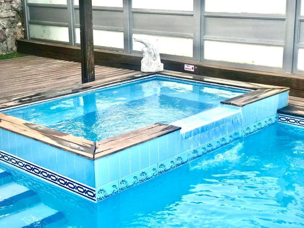 Villa With Heated Pool And Jacuzzi Sea View 300M Front Of The Beach Eilat Exterior photo